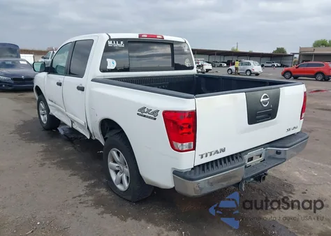 2012 Nissan Titan Sv из США, поврежденный, VIN 1N6AA0EJ6CN309091
